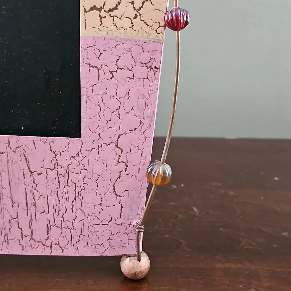 Crackle Design Picture Frame